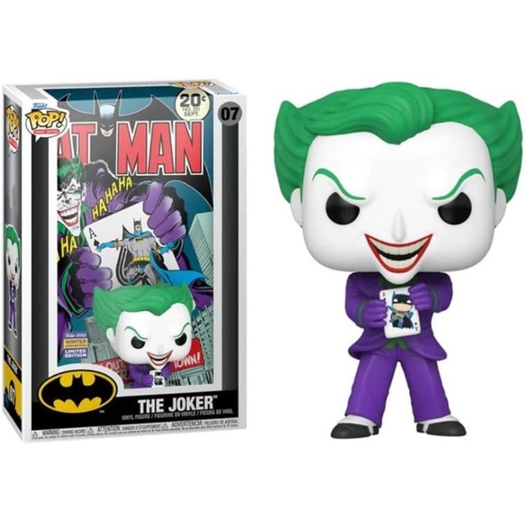 Funko Batman Comic Book Display Case & The Joker Pop - Picture 7 of 8